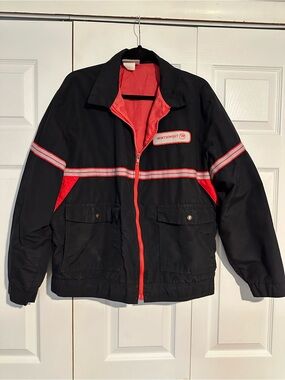 Vintage Northwest Black Jacket with Red Trim